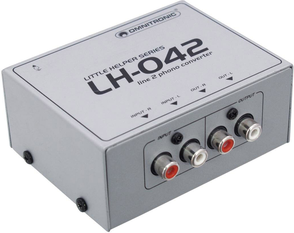 Omnitronic Lh-042 Line/phono-Wandler