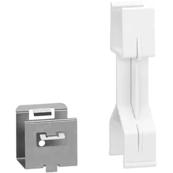 Schneider Electric KBA40ZFG2 KBA Kabelrinnenträger f. 25mm Kabelrinne oberhalb des Schienenverteilers  - 10 Stück