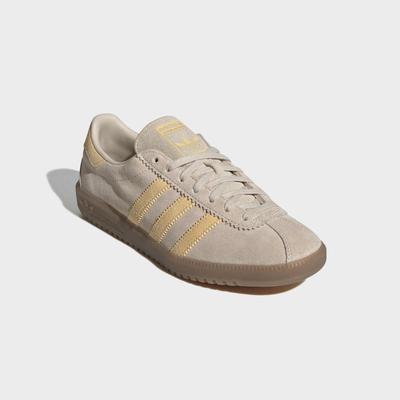 Sneaker ADIDAS ORIGINALS "ADIDAS BRMD", Damen, Gr. 38, beige (crystal linen, semi ice tangerine, gum5), Leder, Schuhe Sneaker