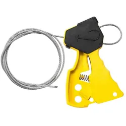 Brady, Zubehör Maschine, Original-Kabelverriegelungssystem, Gelb, mit 1,8m Stahl-Kabel (045192)