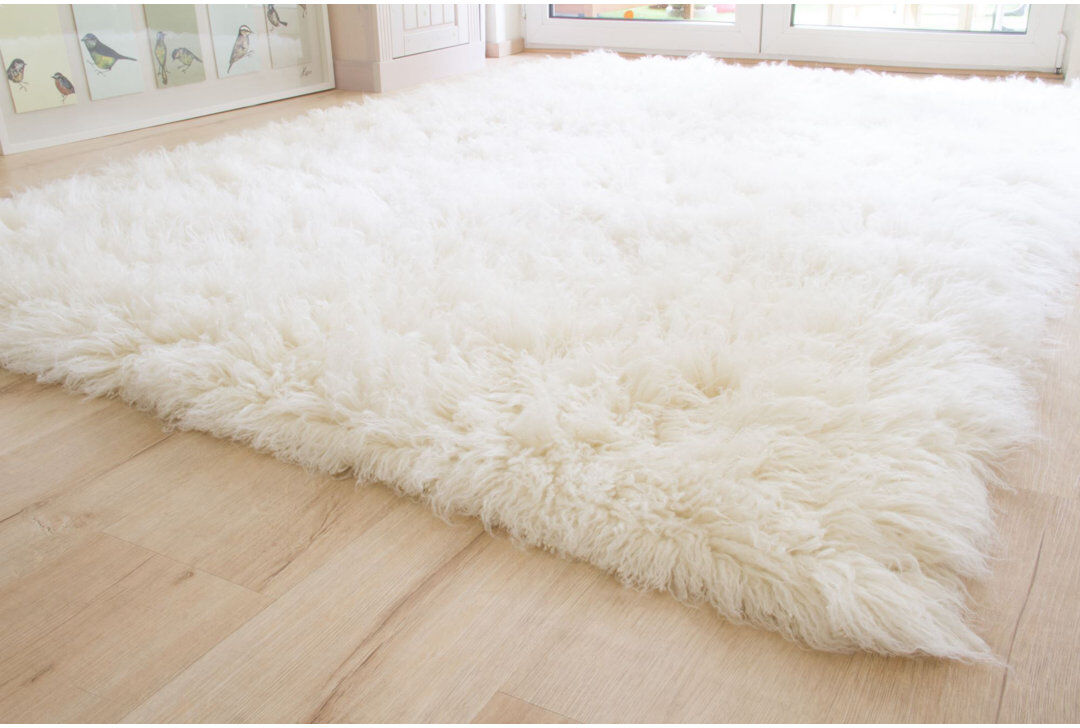 Mack + Milo Teppich Jeffry aus Wolle Natural Rectangle 240 x 290cm