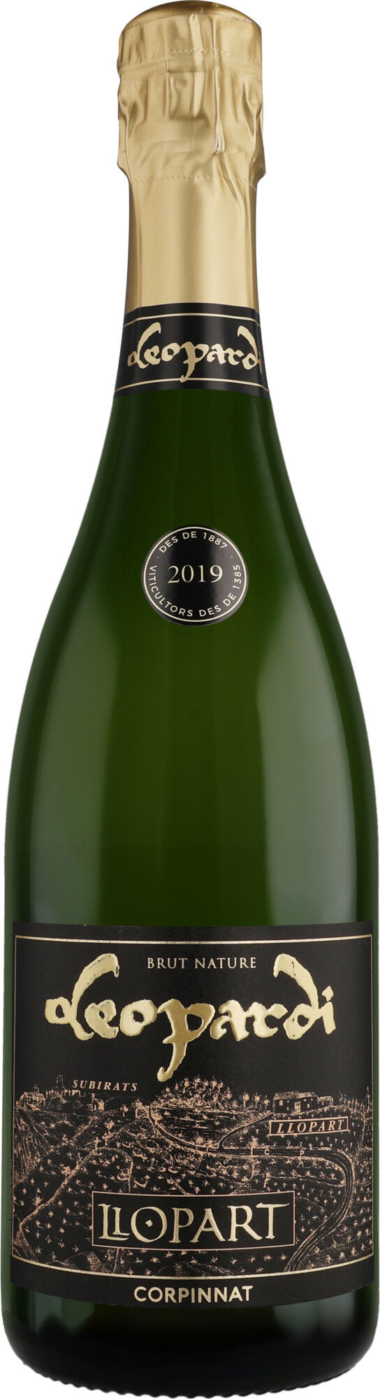 Llopart Leopardi Brut Nature 2019 11.5% Vol. Sehr Trocken aus Spanien