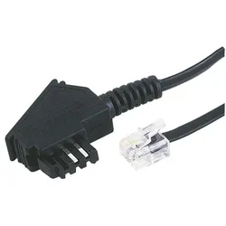 Hama Telefonkabel 6 m schwarz