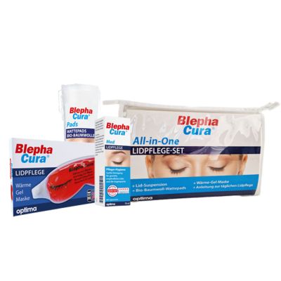 OPTIMA Pharmazeutische GmbH BLEPHACURA All-in-one Lidpflege-Set Cosm 1 P 18831670