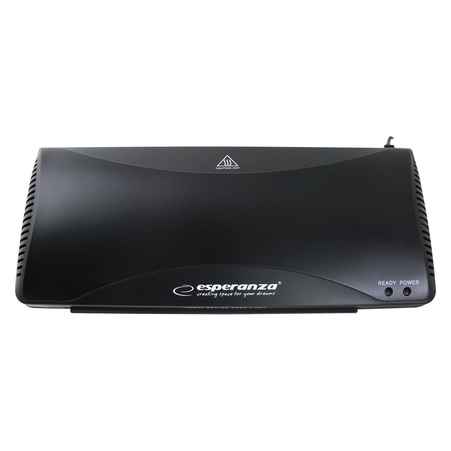 Esperanza EFL001 Laminiergerät Kalt-/Warmlaminator /min (125 µm, 80 µm, A4) (EFL001)