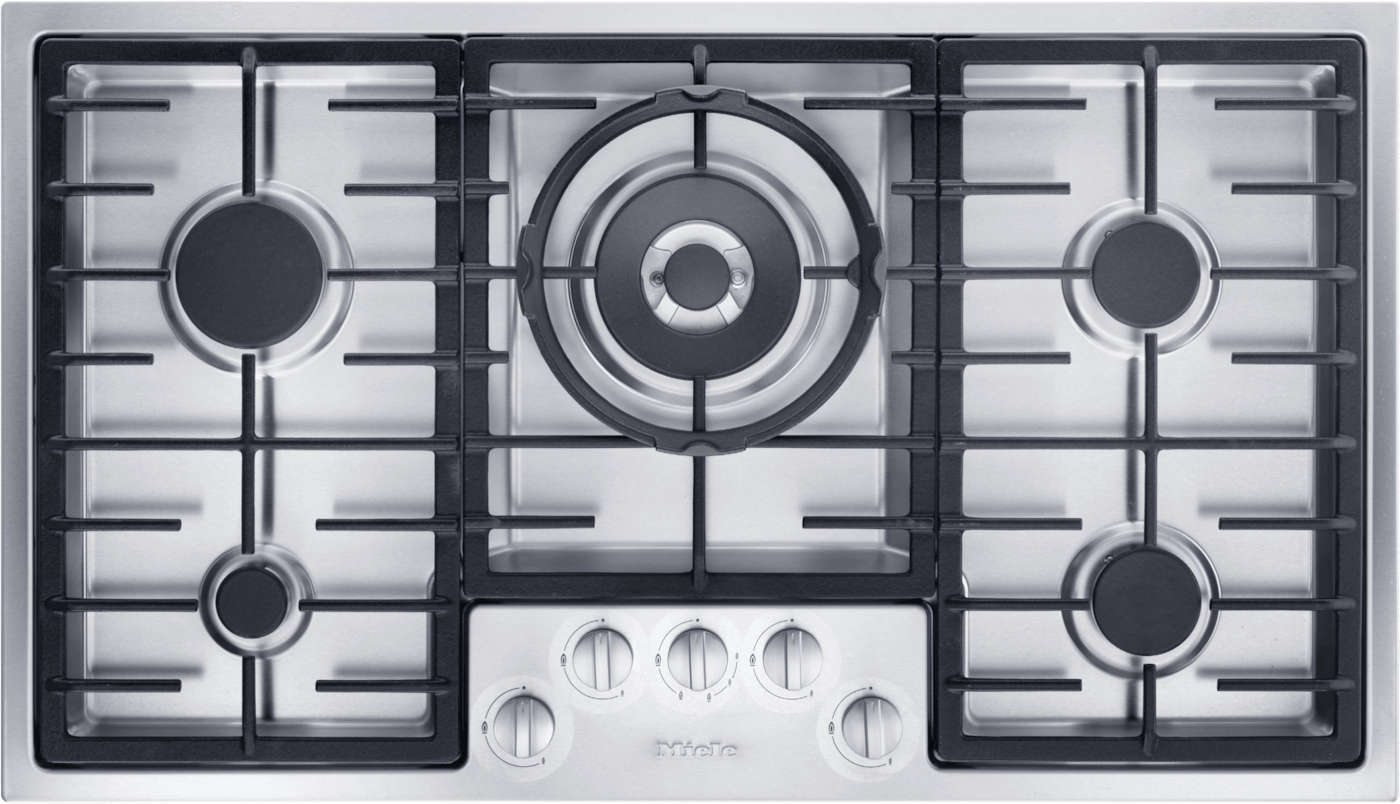 Miele KM2356-1 autarkes 88 cm Gaskochfeld Kochfeld/Herdplatte 5 Zone(n) 10933880