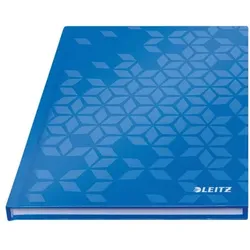 Leitz Notizbuch »WOW« kariert A5 160 Seiten blau