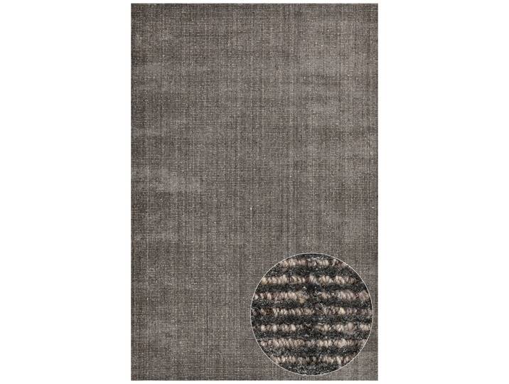 Tapis en viscose rayé tissé à la main - anthracite 40x60 cm
