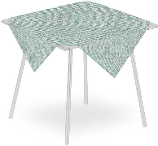 Pack Service Tovaglia Nora Petrolio 100x100 cm 100 Pezzi