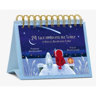 Postkarten-Adventskalender '24 Tage im Advent mit Tomte'