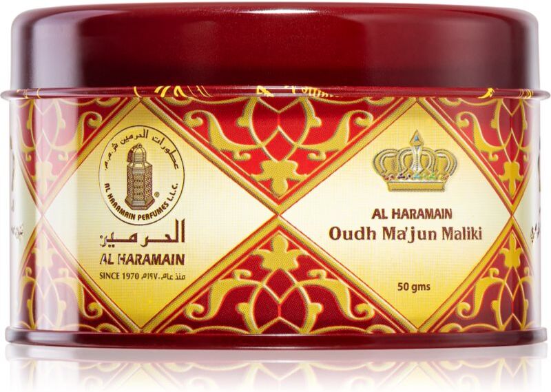 Al Haramain Oudh Ma'Jun Maliki bakhoor 50 g