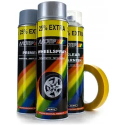 Motip, Zubehör Auto Tuning, Kompakt Lack Spray 55420 grau met. 400ml