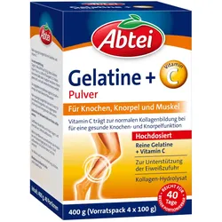Abtei Gelantine + Vitamin C Pulver 400 g Pulver