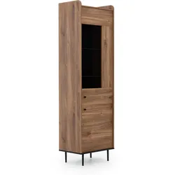 VITRINE Vasilia mit 2 Türen, Brandy Castello