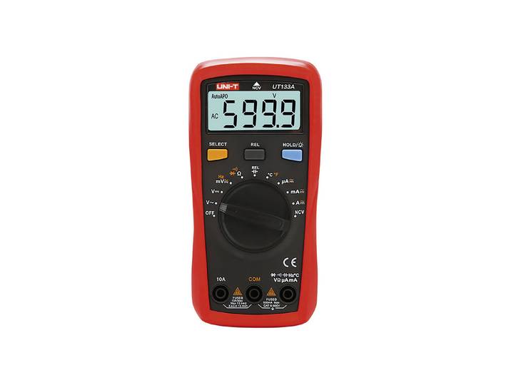 Steffen Multimeter Ac/Dc (0.6-600V/0.006-10A) Cati