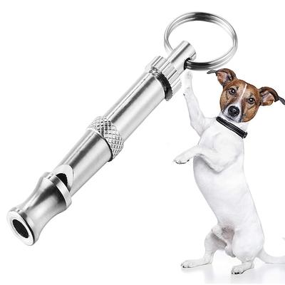 Hundetraining Ausbildung Hundepfeife mit einstellbarer Tonhöhe Leichte Bedienung Ultraschall Hund Tragbar Sicherheit Aleación Pfeifen Für Haustiere