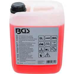 BGS Autoshampoo-Konzentrat rot 5 l - 74416