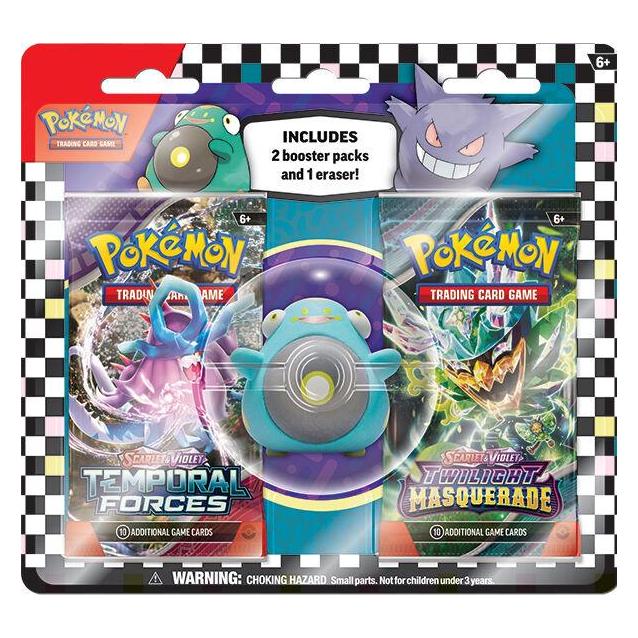 Pokémon TCG Back to School blisters Eraser (Englisch, Blister Pack) (POK85822)