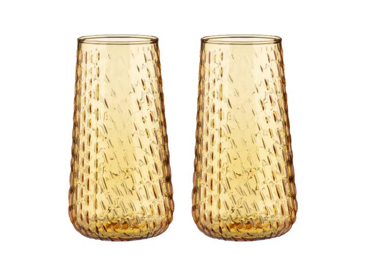 Marimekko Verres Syksy long tumbler 2 pièces Honey