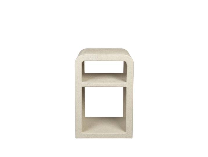 Nachttisch Dutchbone Veda 40x30 cm, Beige, Rechteckig, Neu Tisch - Optimal für moderne Büroeinrichtung