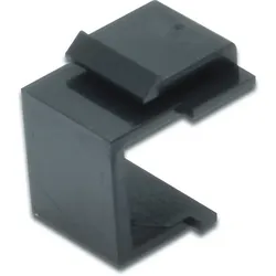 DIGITUS Blindstopfen für modulare Patch Panel Farbe schwarz RAL 9005