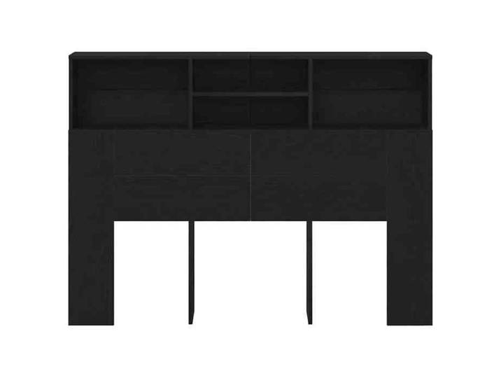 Elégant Tête de lit Noir - Cabinet de Tête de Lit Chêne noir 140x19x103.5cm PRO8224295188922
