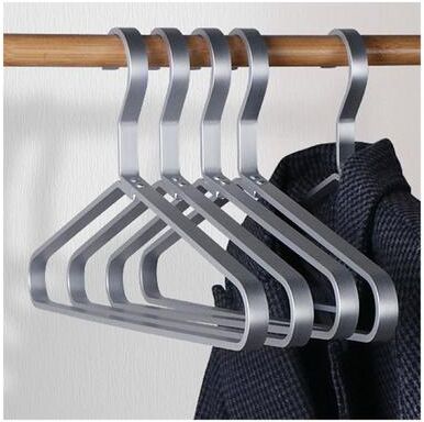 Uplift Essentials Seamless Aluminum Non Slip Clothes Hangers style 02
