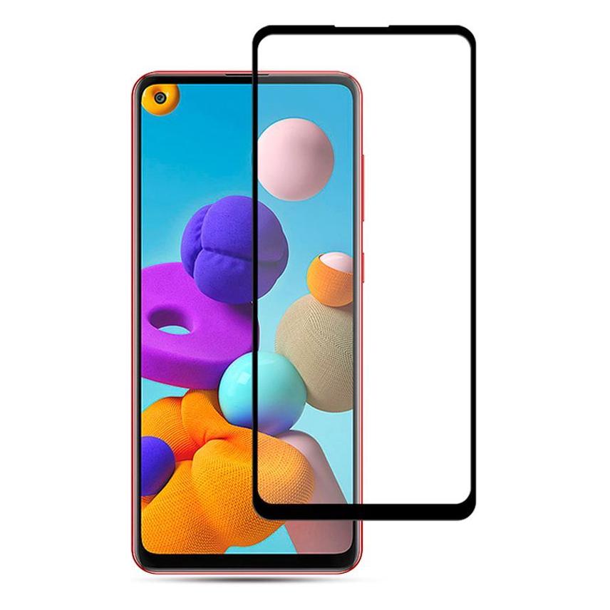 iLike Samsung A21s 2.5D Black Frame Full Glue (Samsung Galaxy A21s) (ILIKE)