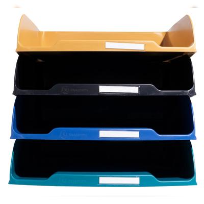 Exacompta 111505SETD Set mit 4 Briefablagen Combo Styli, Neo Deco - Farben sortiert