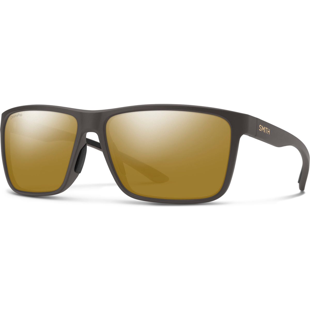 Smith Riptide matte gravy chromapop glass polarized bronze mirror (4JC-61QE) 2036824JC61QE