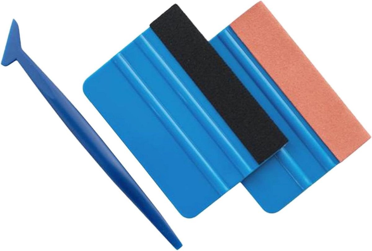 Raamfolie Applicatieset met Tinting Tool Kit voor het aanbrengen van folie, 3 stuks