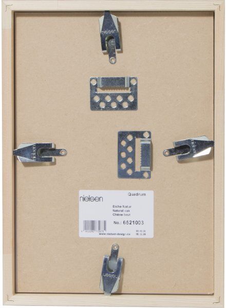 Nielsen Rammer Quadrum Skifteramme, A3, Natur