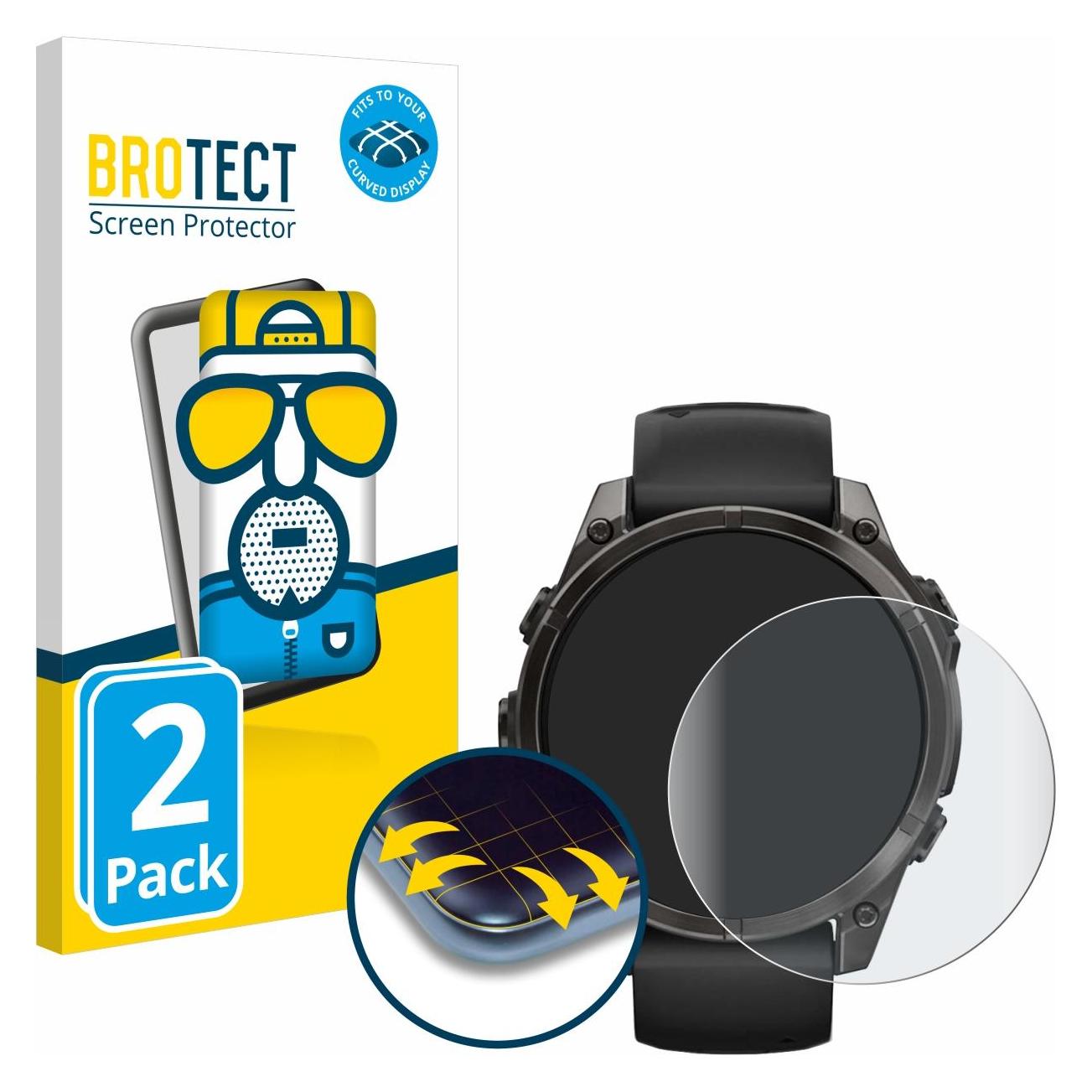Brotect Fullscreen Schutzfolie Displayschutz Folie Matt Entspiegelungsfolie (5656226)