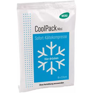 Wero Kühlkompresse CoolPack Mini, Sofort-Kältekompresse, Einweg, 13 x 8cm