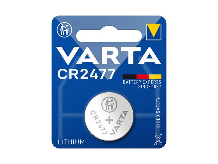 Varta Knopfzellenbatterie Electronics Cr2477