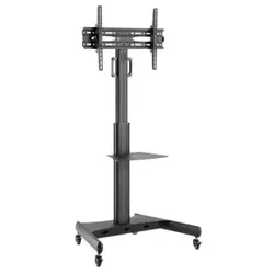 EFB ICA-TR35 TV Wagen für LCD LED TV 32”-65”, mit,Ablage, schwarz ICATR35
