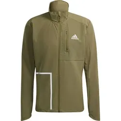ADIDAS Herren Own The Run Soft Shell Jacke, Größe S in Braun Braun