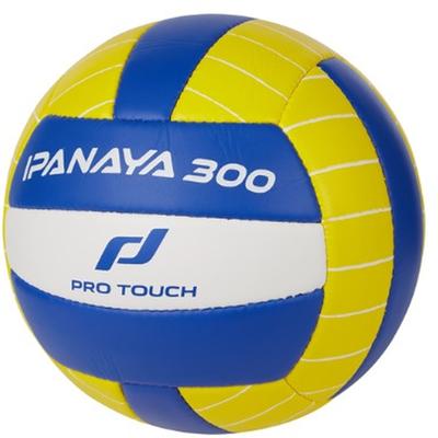 Volleyball PRO TOUCH "BEACH-VOLLEYB. IPANAYA 300 II" Gr. 5, blau (gelb, blau schwarz, whi), Bälle, Kinder, 5, für den Einsatz im Beachvolleyball, Ausgabegröße 5, sportlicher Stil