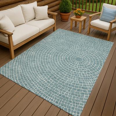 Addison Rugs Machine Washable Indoor/ Outdoor Modern Gravity Chantille Rug