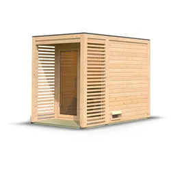 Karibu Gartensauna Saunahaus Angkor 1 Ohne Ofen