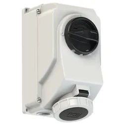 PCE 75152-7 CEE-Steckdose abschaltbar 16A 5p 7h IP66/IP67 751527