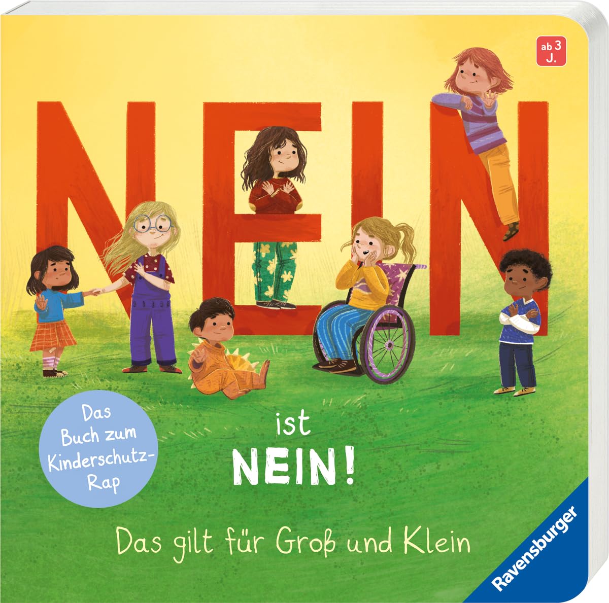 Sonja Blattmann - Nein ist Nein! Das gilt für Groß und Klein: Das Buch zum Kinderschutz-Rap. Ein Bilderbuch, das Kinder stark macht - Preis vom 09.10.2026 07:28:09 h