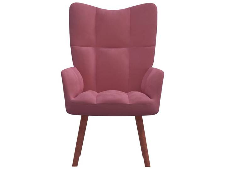 vidaXL Relaxsessel, Sessel Rosa Samt