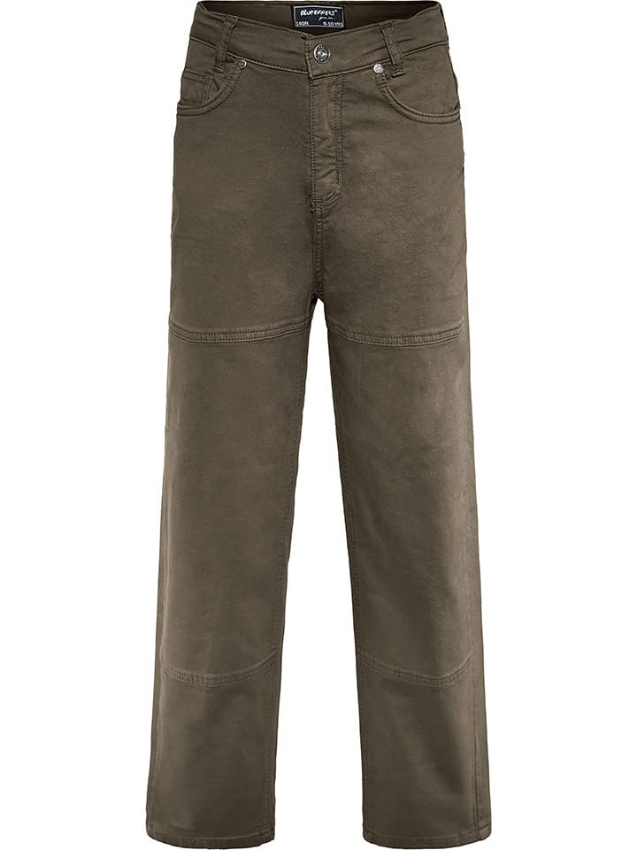 Blue Effect Hose in Khaki - 158