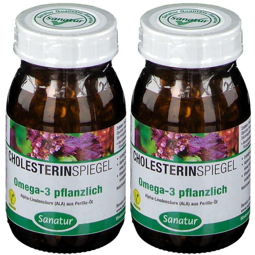 Omega 3 Fettsaeuren100%Pfl x2 2x120 St Kapseln