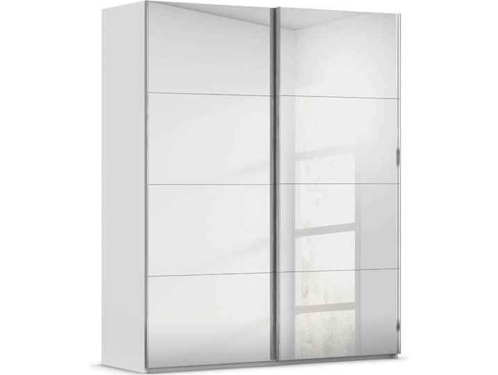 rauch Kleiderschrank Schrank Garderobe Schlafzimmerschrank SCALE-FYRA edle viergeteilte Türen, Spiegelfront und viele Farben MADE IN GERMANY