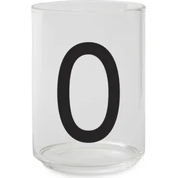 Aj Wasserglas Buchstabe O