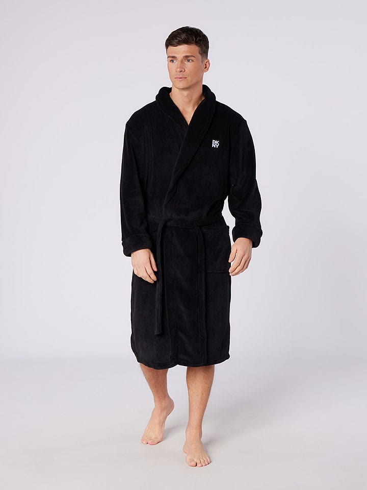 DKNY Bademantel in Schwarz - XL