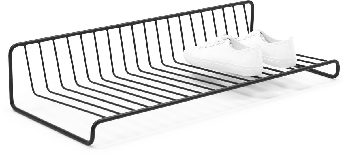 Spinder Design schoenenrek Fino Zwart van Staal