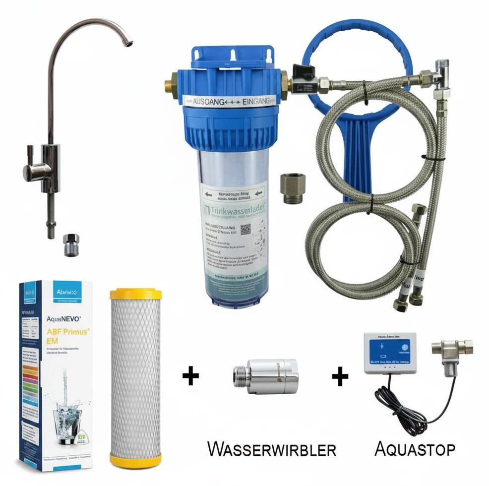 TWL Vario Filtersystem 'Safe-Premium' mit UT-380 Wirbler, Primus EM und Aquastop